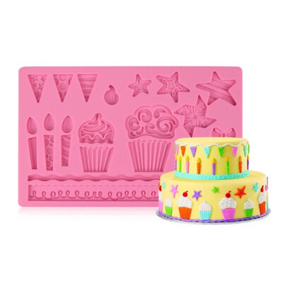 Birthday Silicone Mold