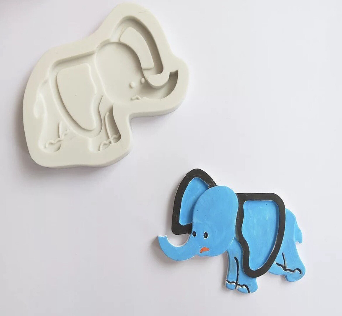 Elephant Silicone Mold