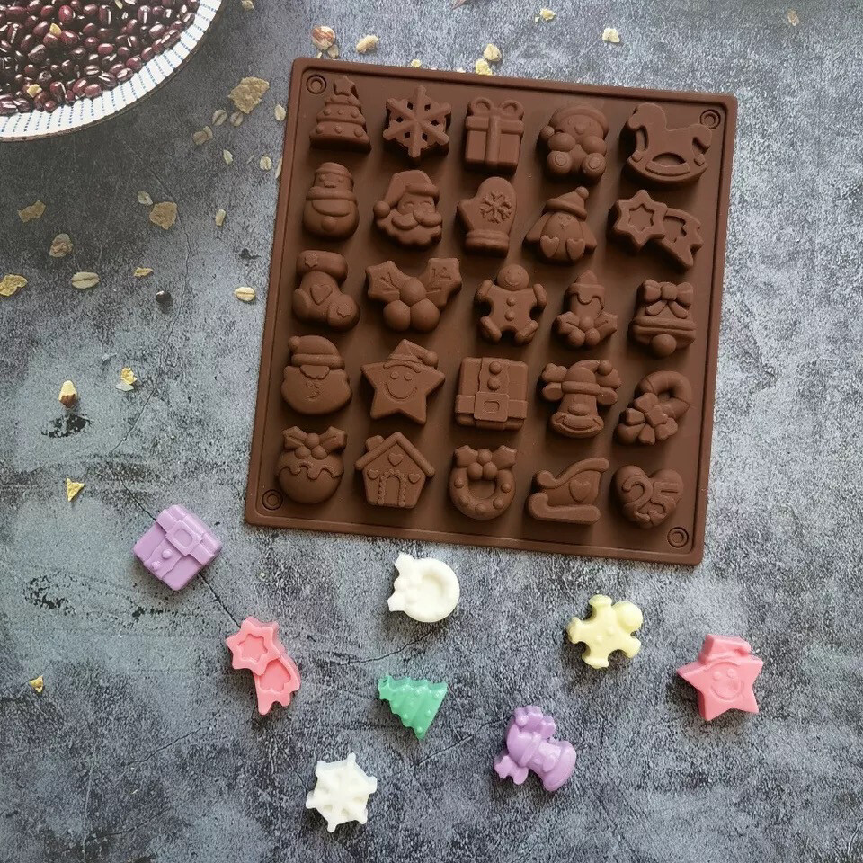 Christmas 3D Chocolate Silicon Mold