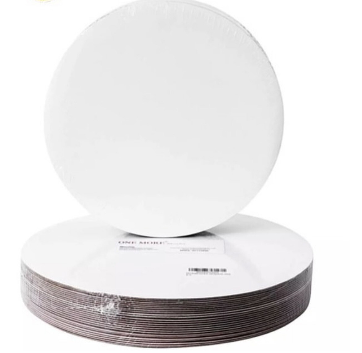 Round White Cake Boards 1kg