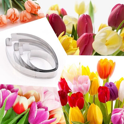 Flower Tulip Petal Cutter Set