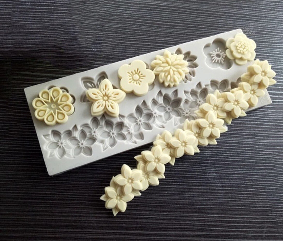 Mixed Flower Silicone Mold
