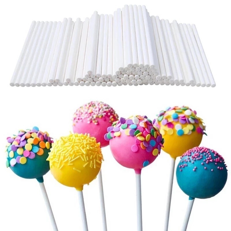 Bulk Clear Cake Pop Sticks: Champagne Bubble Clear Lollipop Sticks –  Sprinkle Bee Sweet