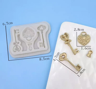 Keys Silicone Mold