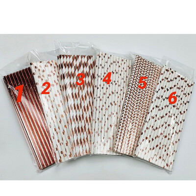 Cakepop Sticks, colored straws