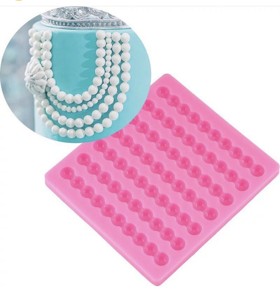 Pearl Chain Silicone Mold