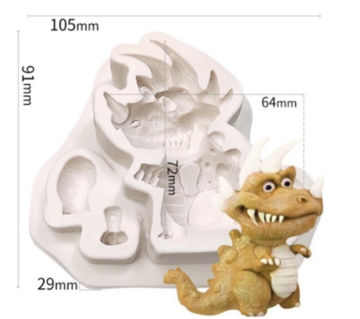 Dinosaur Silicone Mold