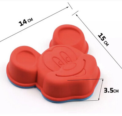 Mickey Face Silicone Mold