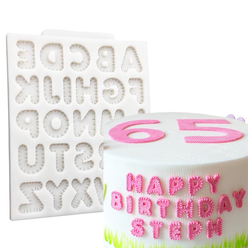 Alphabet Silicone Mold