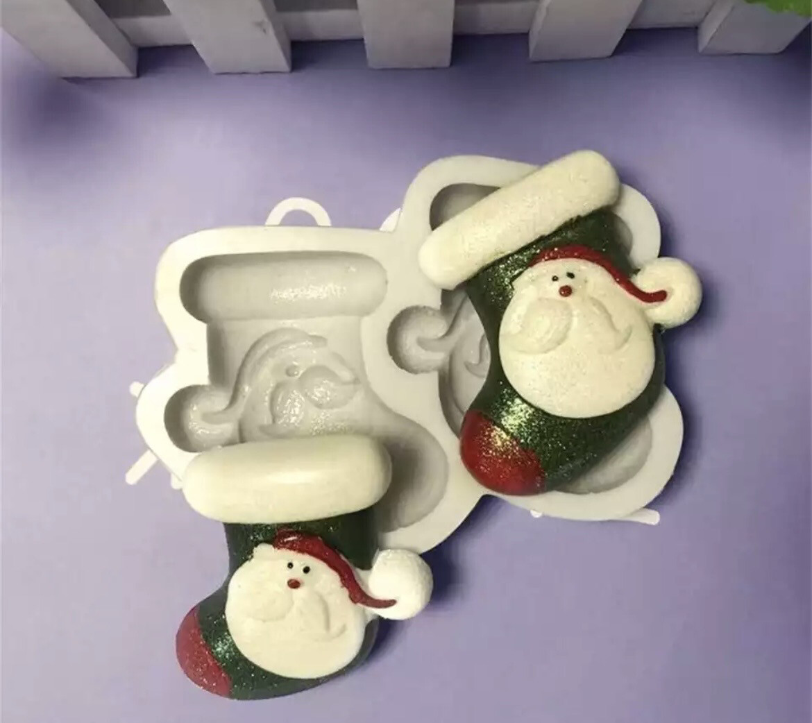 Christmas Boot Silicone Mold