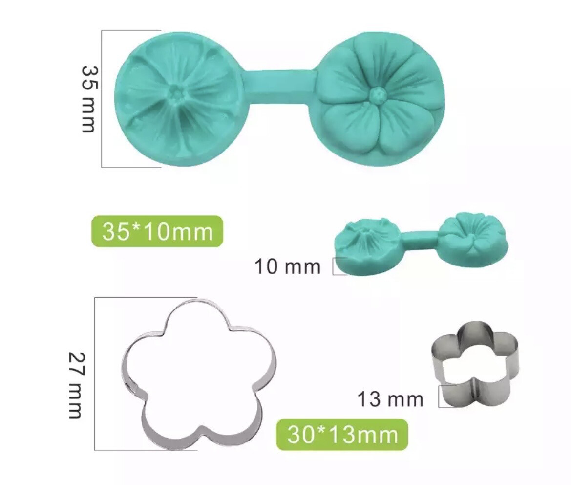 Petal Flower &amp; Cutter