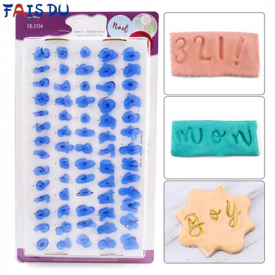 Number &amp; Alphabet Cookie Stamps