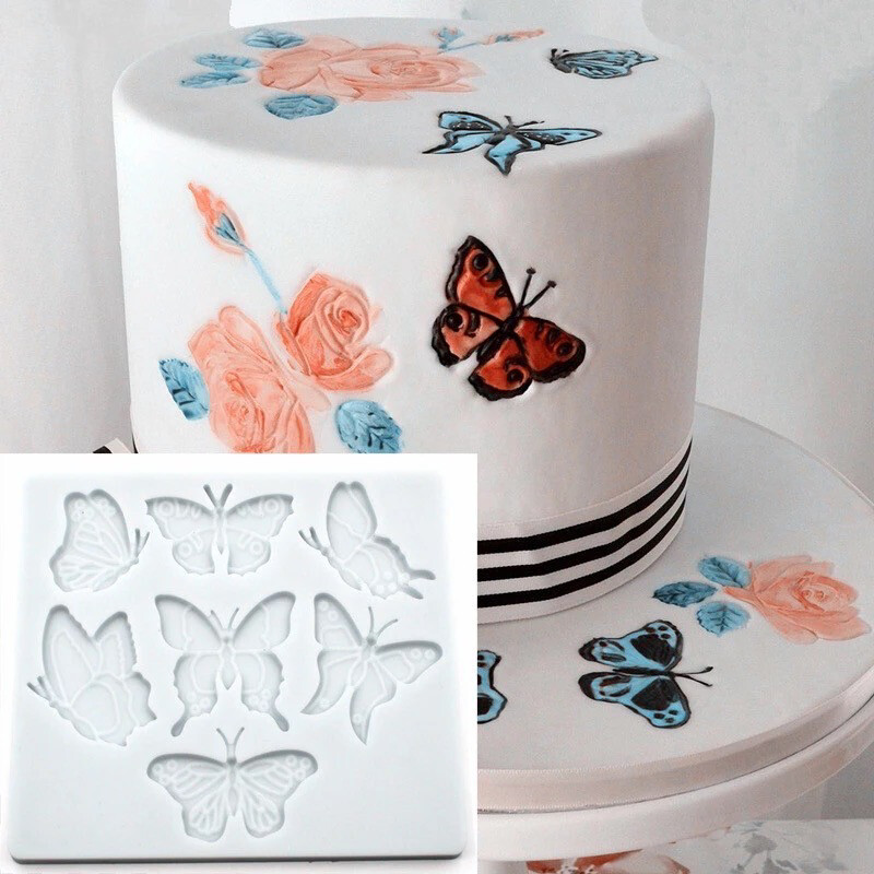 Butterfly Silicone Mold ( Big Size)