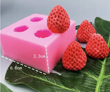 Strawberry 3D Silicone Mold