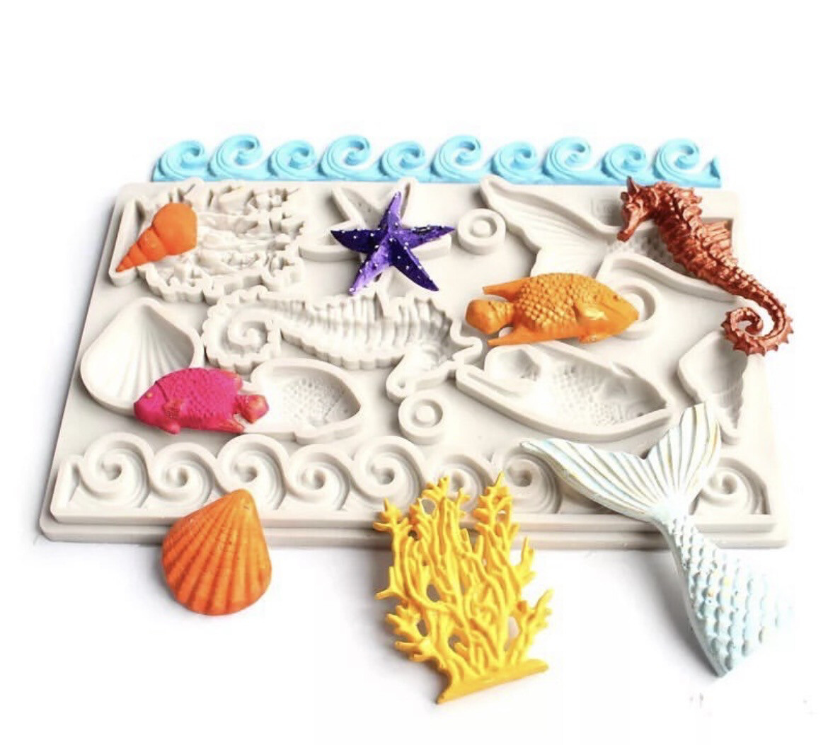 Ocean Sea Silicone Mold