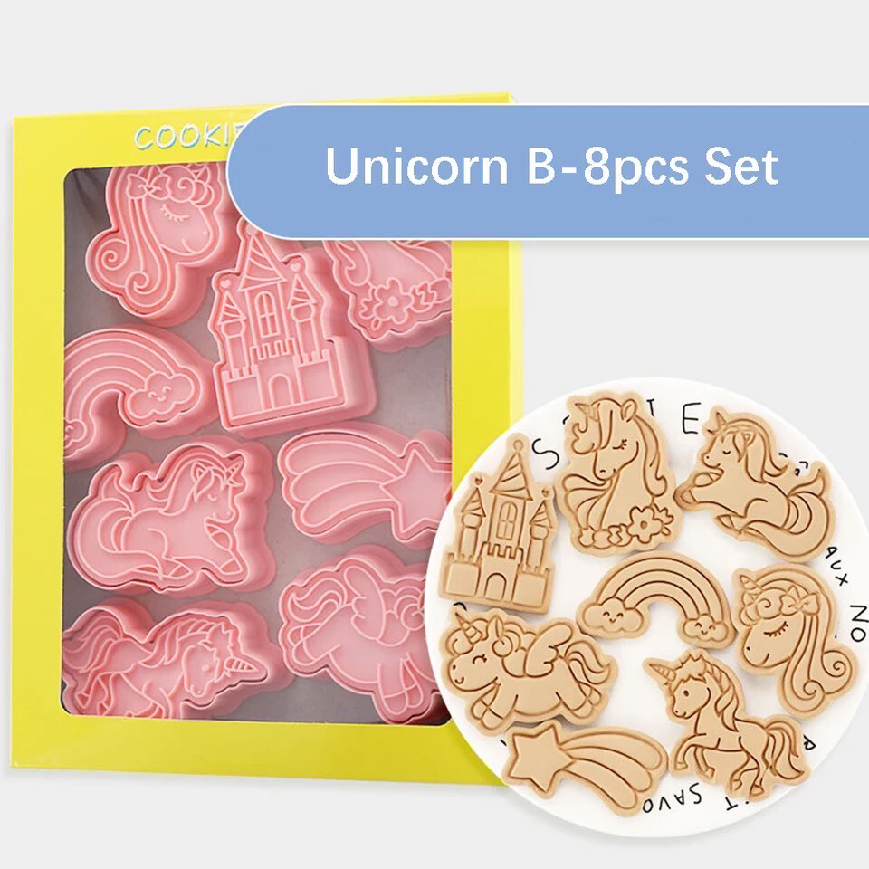 Unicorn Cookie Cutter Set