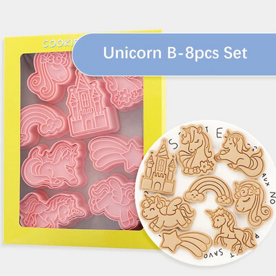Unicorn Cookie Cutter Set