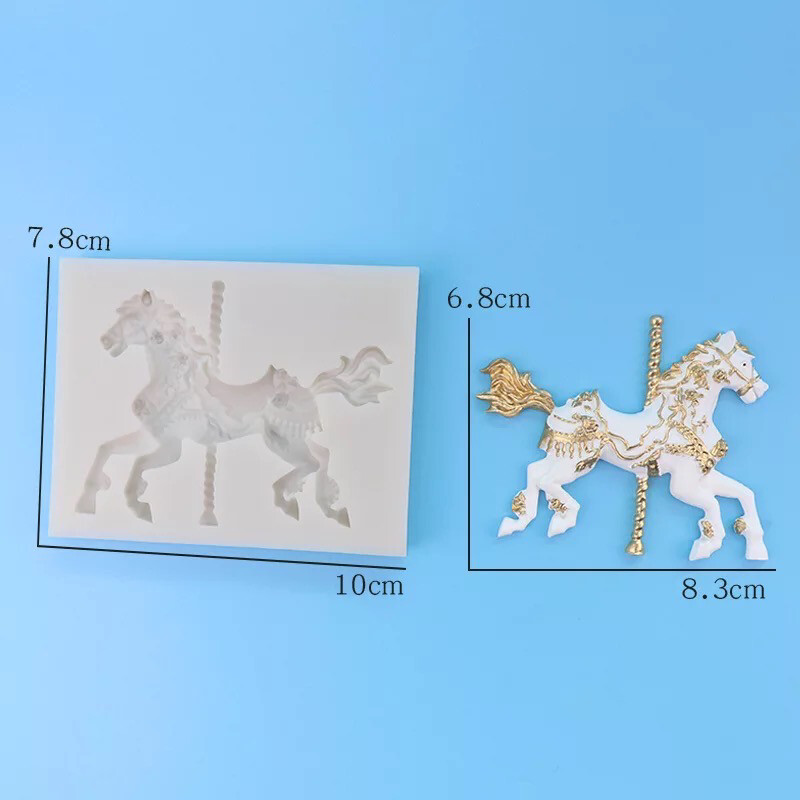 Unicorn Carousel Silicone Mold