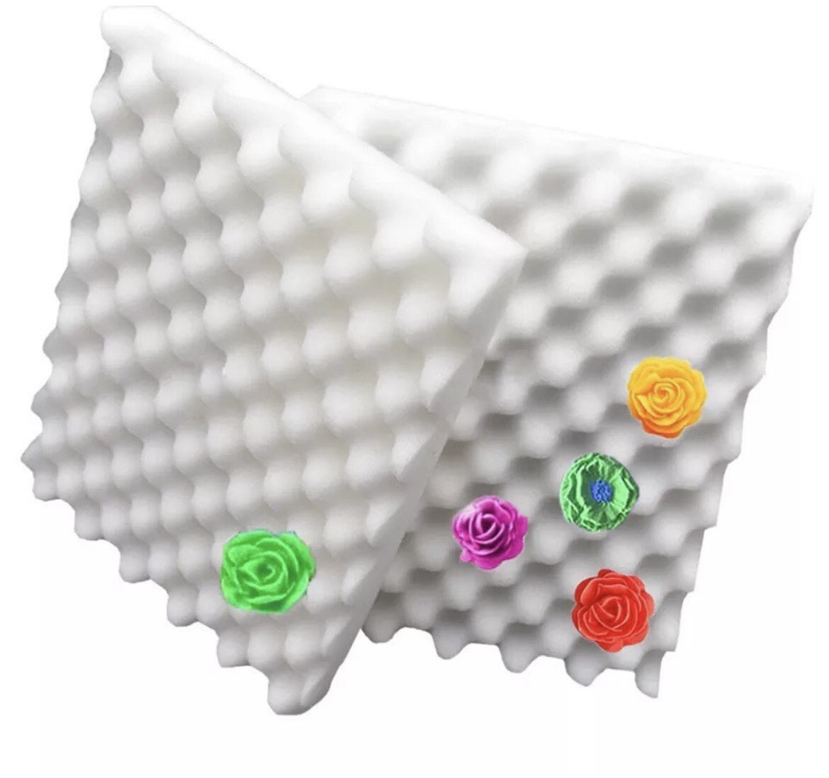 Flower Drying Sponge Mat (Set Of 2 Pieces)