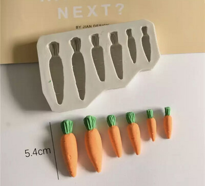 Easter Carrots Silicone Mold