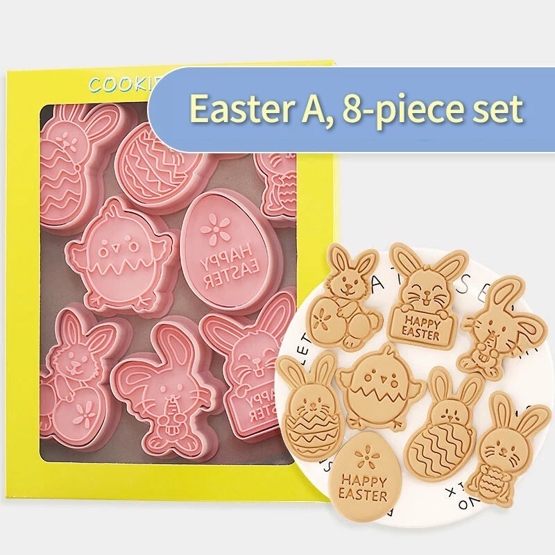 Easter Cookie Cutter Set