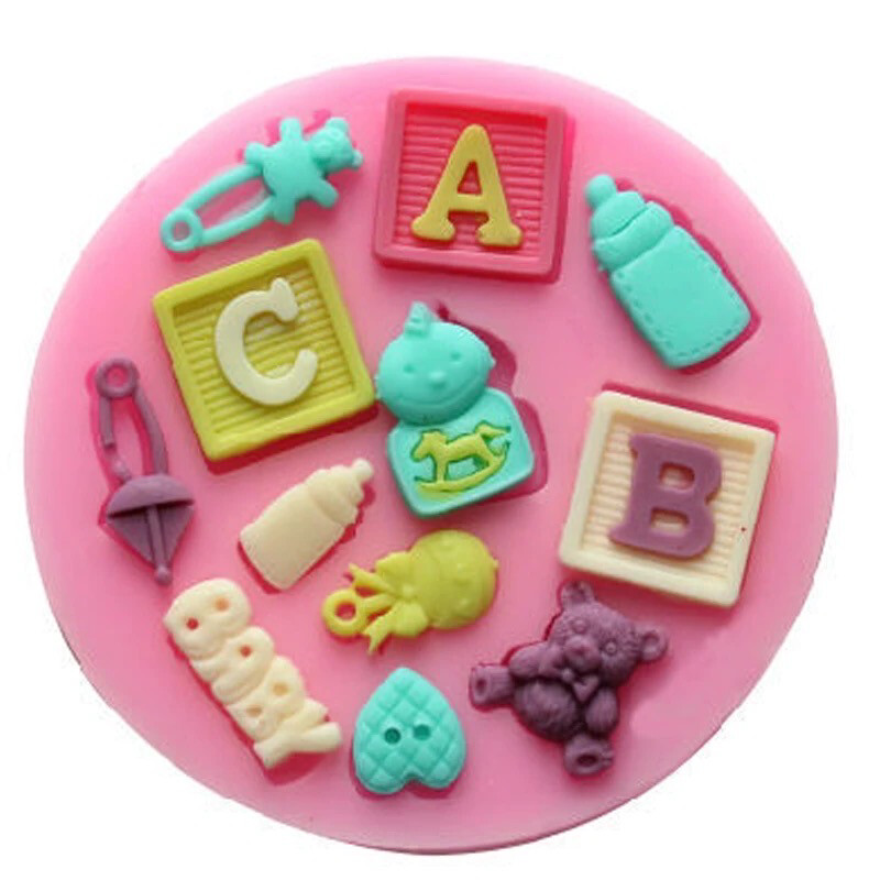 ABC Baby Silicone Mold