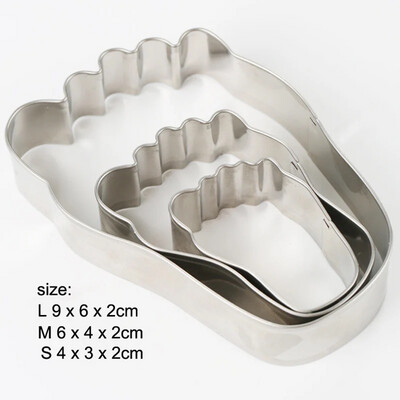 Baby Foot Cookie Cutter Set