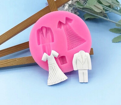 Bride &amp; Groom Silicone Mold