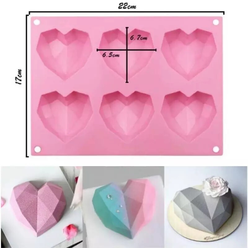 Diamond Hearts Cakesicle