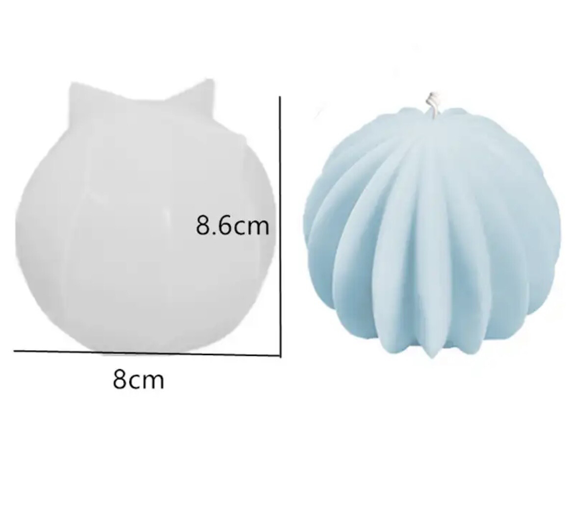 Round Lantern Silicone Mold