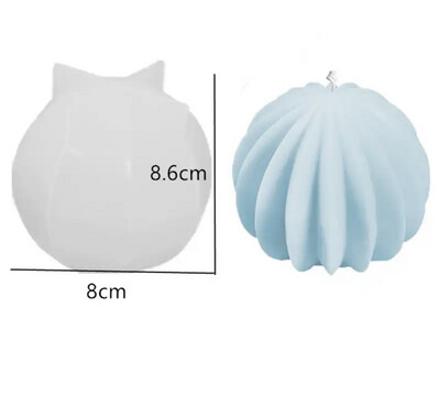 Round Lantern Silicone Mold