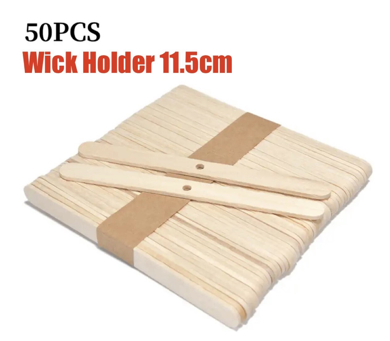 Wooden Wick Holder ( 50 Piece)