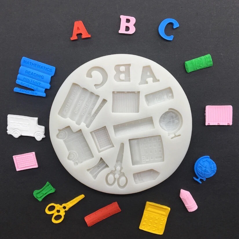 ABC Happy Teacher’s Day Silicone Mold