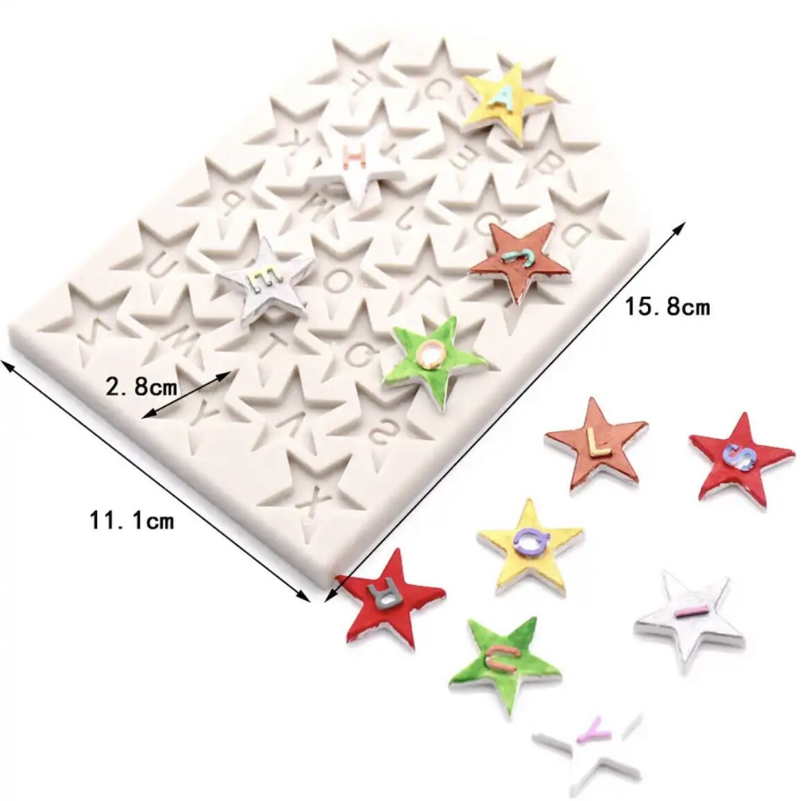 Stars Silicone Mold