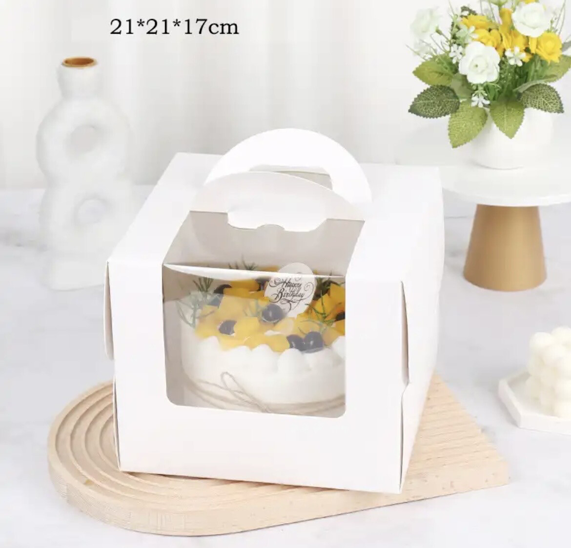 Window Cake Box + Board