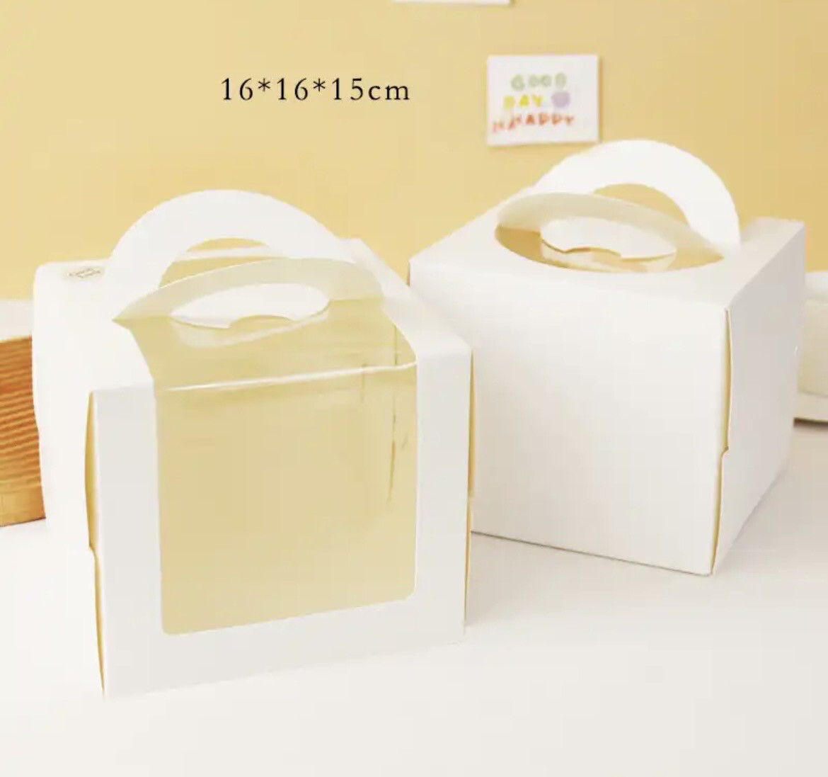 Window Cake Box + Board