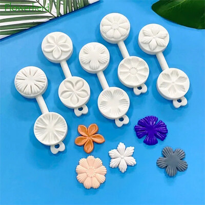 Blossom Textures Flowers Silicone Molds