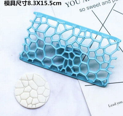 Stone Shape Fondant Stamp Embosser