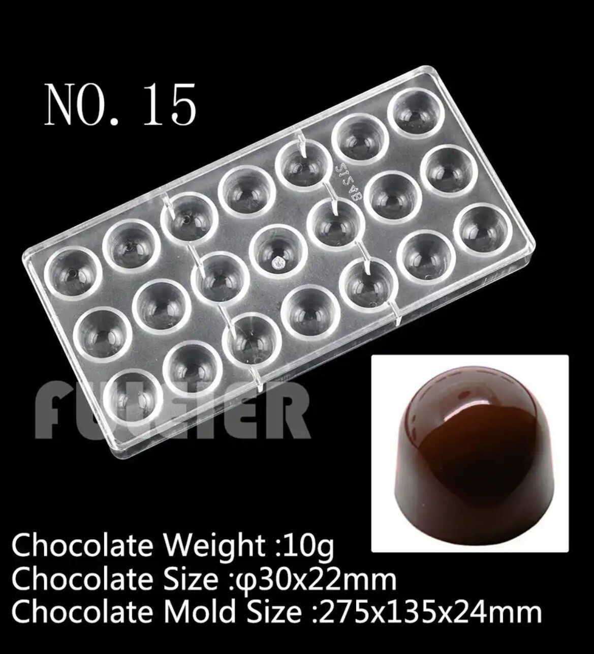 Chocolate Polycarbonate Mold