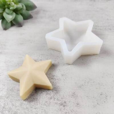 3D Star Candle Silicone Mold