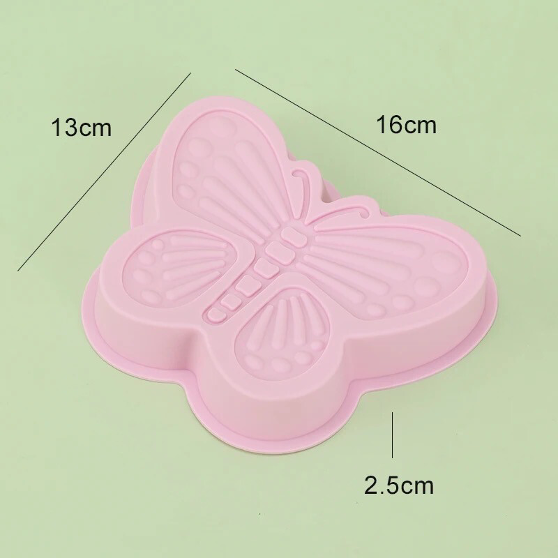 3D Butterfly ( Cake &amp; Concrete ) Silicone Mold