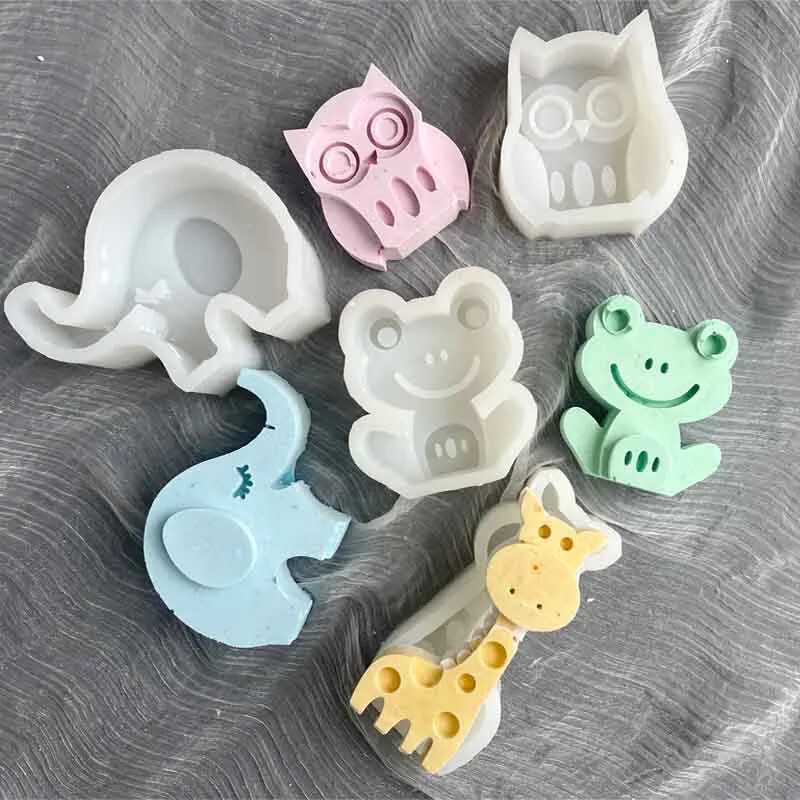 Animals Candle Silicone Molds