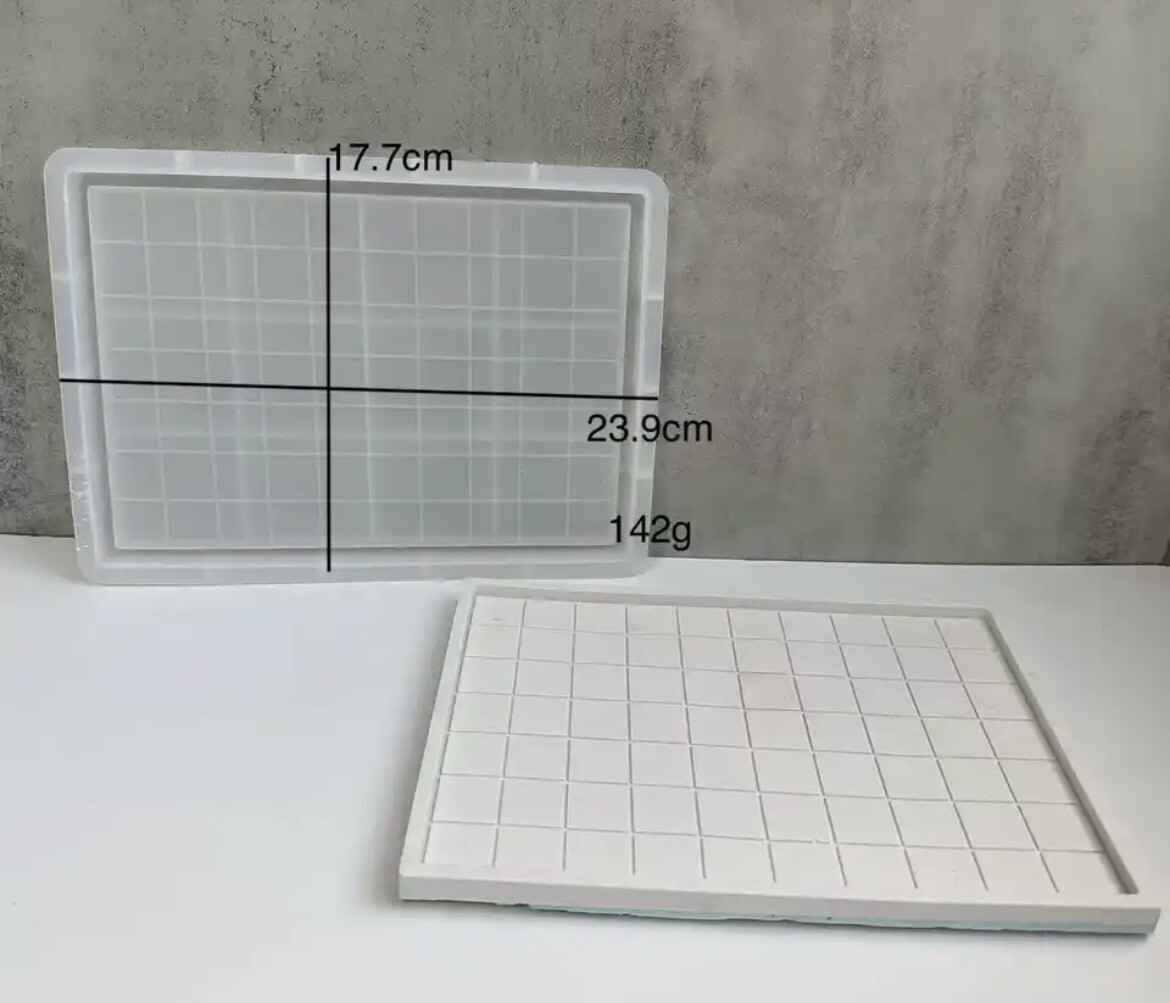 Big Square Tray Coaster Silicone Mold