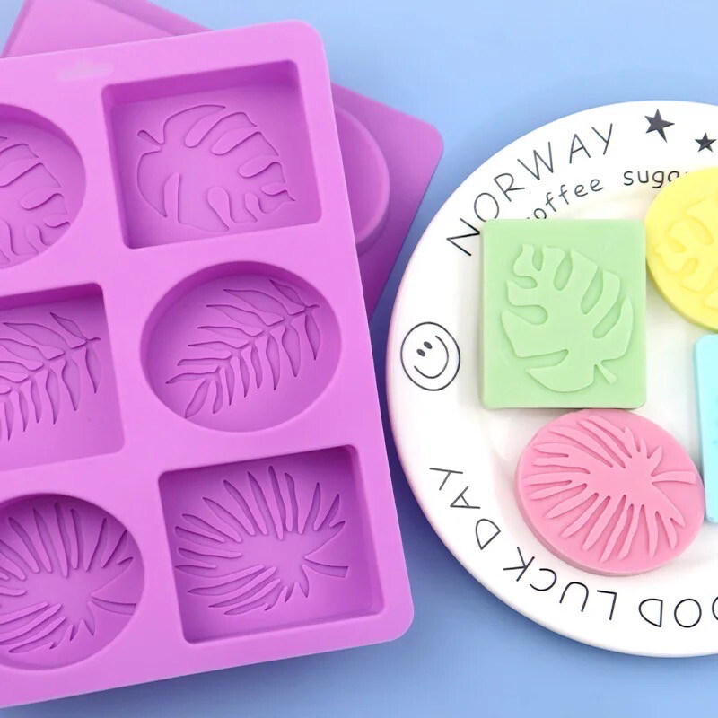 6 Cavity Soap Silicone Mold