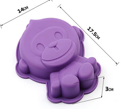 3D Monkey Silicone Mold
