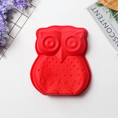 3D Owl Silicone Mold