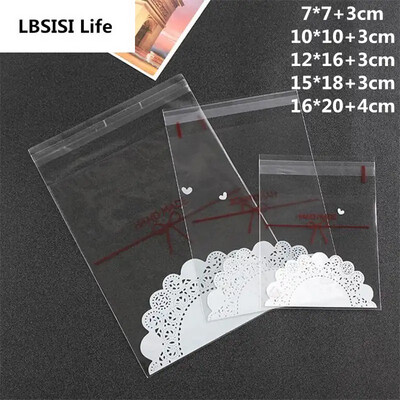 Cookie Bag 10*10+3cm ( 100 Pieces)