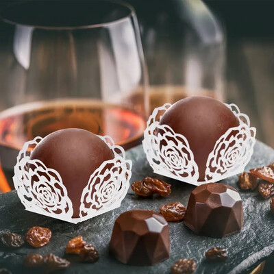 Paper Chocolate Packing Tray (12 Pieces)