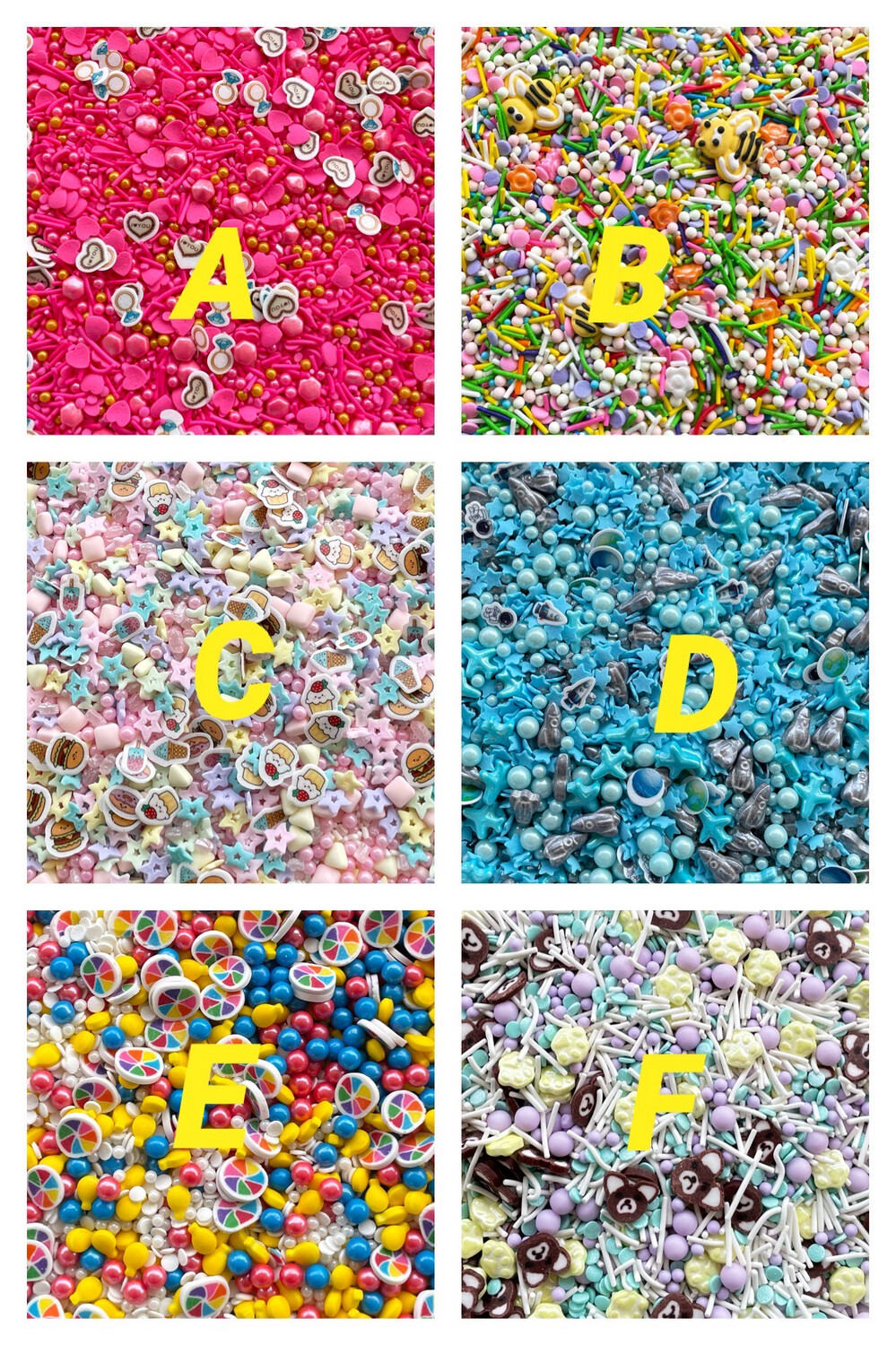 Edible Sprinkles  ( 100/g )