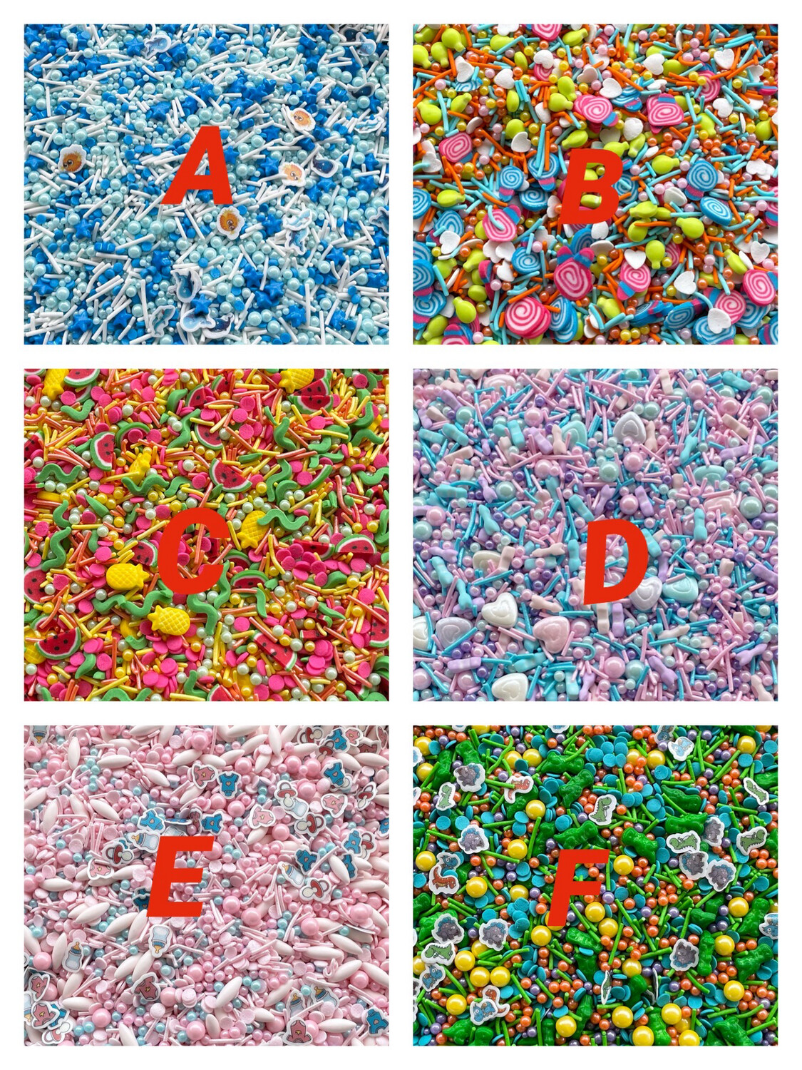 Edible Sprinkles ( 100/g )